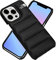 FANCOOFF Puffer Phone Case, Compatible with iPhone 11 Promax,Cute Pattern Anti-Scratch Down Jacket Soft Touch Material 3D Protective Shockproof Phone Cases, Black for iPhone 11 PROMAX
