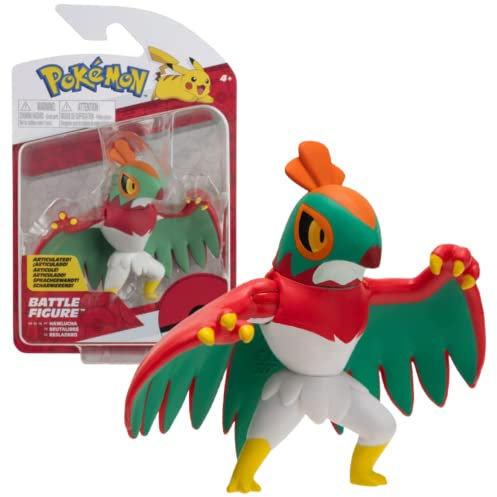 Pokémon Pokemon Figuren Hawlucha Resladero – 8 cm Kampffiguren - Neue 2023 - Offiziell Lizenziert Pokemon Spielzeug
