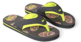 Animal Jekyl Kids Lightweight Flip-Flops | Boys Durable with EVA Outsole, Toe Post & Soft Padded Upper Straps for All Day Comfort, Easy to Pack, For Summer, Beach, Pool