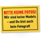 DankeDir! Bitte keine Fotos - Schild 30 x 20 cm - Geburtstagsgeschenk lustiger Spruch Türschild Spruchschild Fotografieren verboten - Geschenkidee Party Deko Geschenk Kollegen Freunde