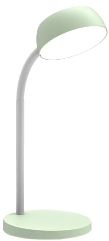 Unilux LED Schreibtisch-Leuchte Tamy hellgrün, flexibel biegbarer Arm, 3000K