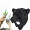 Bottle Opener Bear Shape Wall Mounted Bottle Opener Cast Iron Easy to Install for Kitchen Bar Restaurant Use