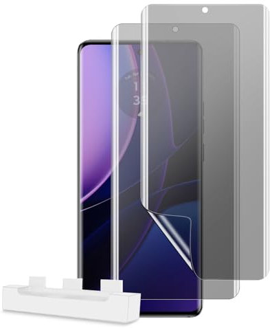 NicMool 2 Pezzi Privacy Pellicola Protettiva per Motorola Moto Edge 40, HD Schermo Flessibile TPU Protezione Schermo Anti-Spia Pellicola per Motorola Moto Edge 40