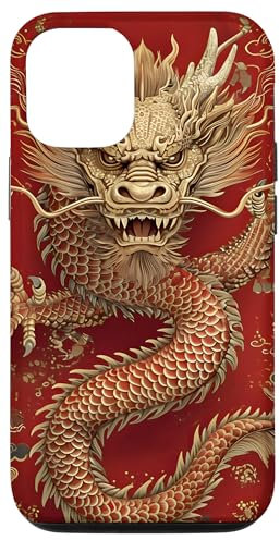 iPhone 15 Traditional Vintage Chinese Dragon Case