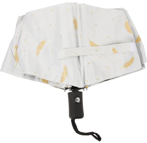 SAFIGLE 21 Regenschirm Aus Vinyl Sonnenschirme Kreativer Uv-sonnenschutz- Winddichter Regenschirm Männer Und Frauen Weiß Windschirm Anti-uv