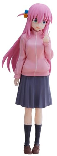 Jiumaocleu Bocchi the Rock Figur Statue Modell, 16 cm Gotō Hitori Figur Stehende Pose Anime Figur Desktop Dekoration Sammlerstück Geschenke für Fans