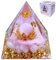 Rose Quartz Crystals, Stone Roses, Rose Quartz, Healing Crystals Tower, Orgonite Orgone Tower, Lotus Flower Positive Energy Crystal Tower, Pink Small Spiritual Gifts for Women, Good Luck Gifts