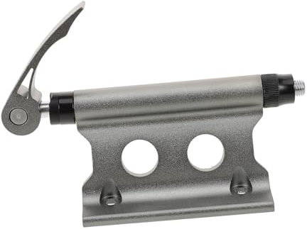 NAMOARLY 1stücke Mountain Bike Vorderradhalter Schnell Abnehmbar Für Transport Und Outdoor-Reisen Einsetzbar Silber