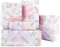 BETESSIN Geschenkpapier Einschulung Rosa Lila - 4 Bögen Geschenkpapier im Graffiti-Doodles-Stil - Originelle Geschenkverpackung zum Schulanfang - Einschulung Deko für Mädchen und Jungen - 50x70cm