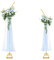 Fiita Metall Bogen Hintergrund Stand Set von 2 Gold Gebogene Top Hochzeit Bogen Rahmen, (1,9 m & 2,2 m) Ballon Bogen Stand für Zeremonie Geburtstag Jubiläum Braut Baby Dusche Floral Stand Dekoration