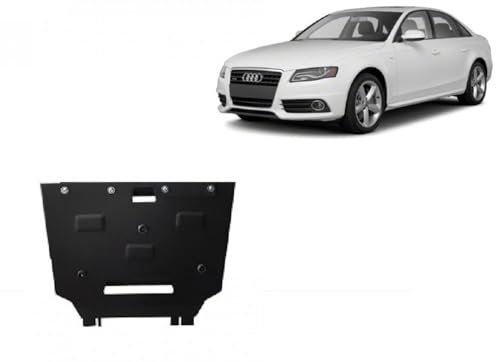 Scut Protection Stahl Unterfahrschutz für Getriebe kompatibel mit für Audi A4 4 B8 All Road (2008-2014) Scut Protection