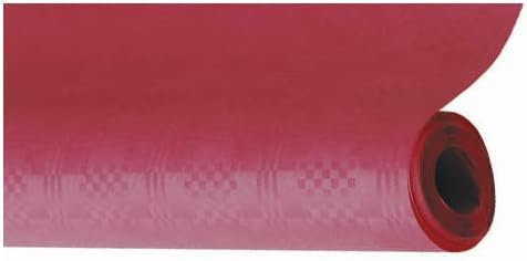 Papiertiger Papiertischdecke Rolle 100 cm x 10 m, Tischtuchpapier in Pink, abwischbare Tischdecke für Bierzeltgarnitur, Partys und Geburtstage (Brombeeer, 10 Meter x 1 Meter | 1 Rolle)
