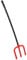BESPORTBLE Halloween Devil Pitch Fork for Cosplay Stage Performance Halloween Parties Painted Treated Fork Devil Costume Accessory