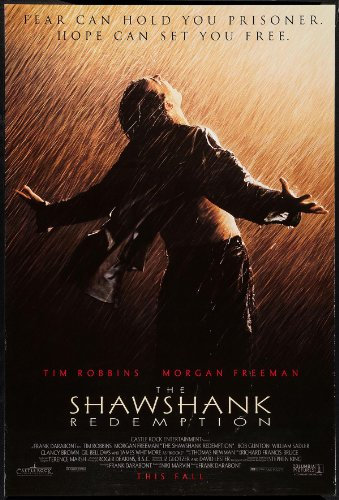 Canvas35 The Shawshank Redemption Poster, A1, glänzend, 88,9 x 58,4 cm