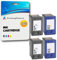 Printing Pleasure 4 Druckerpatronen für HP Deskjet 3940 F2120 F2180 F2280 F350 F370 F380 F4180 D1460 D2320 D2360 D2460 Officejet 4315 PSC 1410 | kompatibel zu HP 21XL (C9351AE) & HP 22XL (C9352AE)