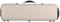 Geigenkoffer Fiberglass Safe Oblong 4/4 perle M-Case + Musiktasche