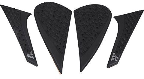 Qiilu Motorrad Paar Anti-Rutsch-Gas Tank Traction Pad Knie Grip Aufkleber für Kawasaki Z800 13-16