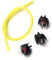 HURI 3x Kraftstoffpumpe Primer Benzinpumpe & Benzinschlauch für DOLMAR PS-32 35 350 420 C # 168398-2