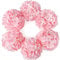 DuHouse Fiori artificiali di ortensia in seta più grandi con stelo, fiori finti di ortensia per matrimoni, casa, giardino, centrotavola, confezione da 6(rosa)