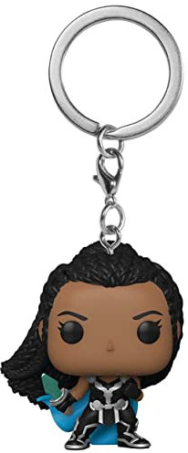 Funko POP! Keychain: Marvel: Thor: Love and Thunder - Valkyrie Novelty Keyring - Collectable Mini Figure - Stocking Filler - Gift Idea - Official Merchandise - Movies Fans - Backpack Decor