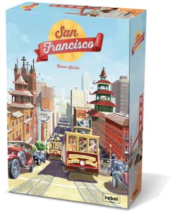 Asmodee - San Francisco, Tischspiel, italienische Ausgabe, 8154