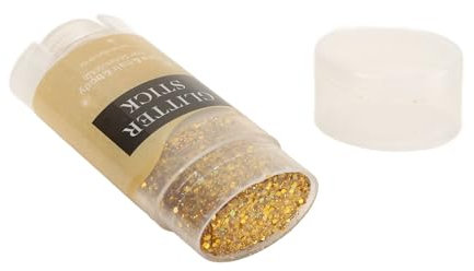 Bâton de Paillettes, Paillettes pour Cheveux Dorés, Bâton de Paillettes Holographiques sans Danger, Peinture Scintillante pour Le Visage, Gel de Maquillage, Paillettes pour Le