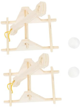 Garneck Wissenschaftliches Selbstgemacht Stem Lernkit Für Kinder 2 Stück Holz Modellbau Für Mint Projekte Und Naturwissenschaft Spielzeug Handwerkliches Lernspielzeug Für Schule Und Zuhause