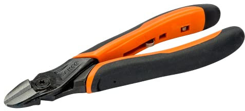 Best Price Square CUTTER, SIDE, PROGRESSIVE, 133MM 2101G-125 By ERGO BAHCO, Orange/Black