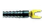 inakustik Referenz KS-30/KS-60 Kabelschuh | Abpackung: 1 Stück | Ausführung: KS-60 (bis 6 mm²) | Farbe: Gold