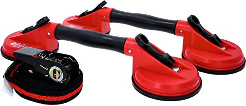 KS Tools 140.1010 Juego de ventosas, 3 pzs