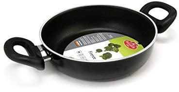 Ballarini Firenze Tegame, Alluminio, Nero, 20 cm