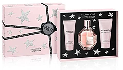 Viktor & rolf Flowerbomb Eau de Parfum, 100 ml + Körpermilch 40 ml + Duschgel 50 ml