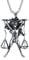 Bling Jewelry Vintage Libra Scales Zodiac Sign Astrology Horoscope Pendant Necklace Antiqued .925 Sterling Silver for Women Men