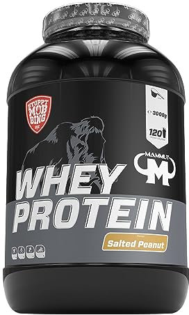 Mammut Nutrition Whey Protein, Salted Peanut, Molke, Eiweiß, Protein Shake, 3000 g