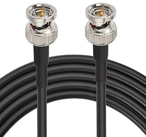 Superbat HD/3G/6G SDI Cable 30cm Thin BNC Male to Male Belden 1855A 75ohm SDI Video Cable Supports HD-SDI/3G-SDI/6G-SDI 4K for Broadcast Camera CCTV Monitor SDI Converter etc