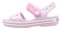 Crocs Unisex Bambino Crocband Sandal Kids Sandalo, Ballerina Pink, 25/26 EU