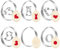 Plätzchen Ausstecher Ostern, Osterei Keksausstecher, 6 Stück Ausstechformen Ostern Set,Plätzchenausstecher Ostern, Ideales Ostergeschenk für Osterplätzchen
