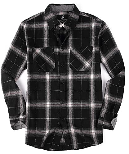 Alex Vando herrskjorta rynkfri normal passform 4-vägs stretch button-down-skjortor