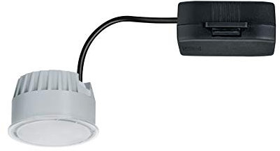 Paulmann 93072 Nova LED Einbauleuchte Modul 3-Step-Dim Coin rund 50mm 6W 530lm 230V 4000K Satin rund dimmbar Deckenspot Kunststoff