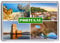 Portugal Souvenir Acrylic Fridge Magnet (Standard: 70x45mm)