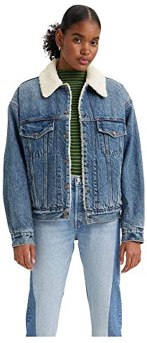 Levi's Damen 90s Sherpa Trucker Jacke, After School Sitcom, M