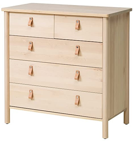 Ikea BJÖRKSNÄS Kommode 5 Schubladen 90x90 cm Birke