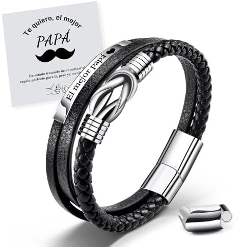 MANVEN Papa Armband Herren Spanisch