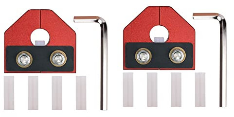 Vadillo 2 x Filament Schweißverbinder gebrochen 3D Filament Connector 3D Drucker Zubehör für Filament 1,75 mm Filament Sensor