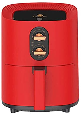 DameCo Freidora de Aire para Uso doméstico Freidoras de 8L Aire sin Aceite Capacidad de 1350W Perilla Ajustable automática de Aire con bajo Contenido de Aceite de Gran Capacidad, sartén Antiadherente