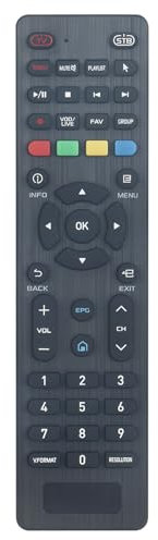 ALLIMITY Télécommande Compatible avec Formuler 4K Android IPTV Reveiver Z11 Pro Max | Z10 SE | Z Plus Neo | Z+ Neo | Z Nano | Z+