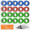 Soojook 20 Rotoli di Nastro da Giardino + 10000 Pezzi Graffette, PVC Nastro per Piante Macchina Nastro Strumento