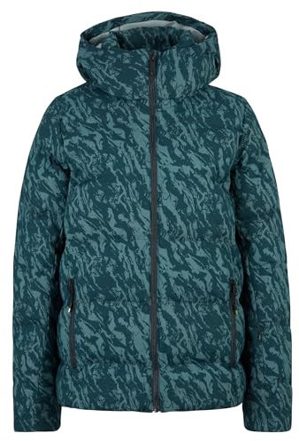 Ziener Damen TRAVA Ski-Jacke/Winterjacke | warm, atmungsaktiv, wasserdicht, jungle print, 40