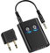 OQIMAX Bluetooth 5.2 Transmitter Receiver, Bluetooth Headphone Adapter with APTX Support, 25H Playtime, Dual Connection, Portable Bluetooth Transmitter for TV, Home Stereo, Speakers, Airplane
