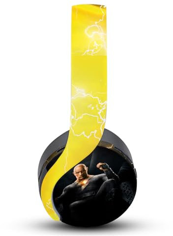 Head Case Designs Offizielle Black Adam Plakat Grafik Kunst Vinyl Haut Aufkleber Abziehbild Abdeckung kompatibel mit Sony PlayStation PS Pulse 3D Headset